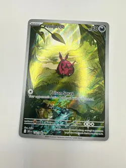 Pokemon Karte TCG Venipede 132/086 Schwarze Blitze Full Holo Rare Englisch NM - Image 2