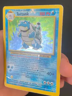CARTE POKEMON TORTANK 2/102 HOLO SET DE BASE - PL - Image 3