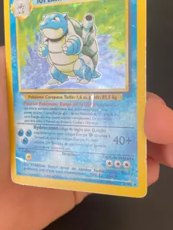 CARTE POKEMON TORTANK 2/102 HOLO SET DE BASE - PL - Image 4