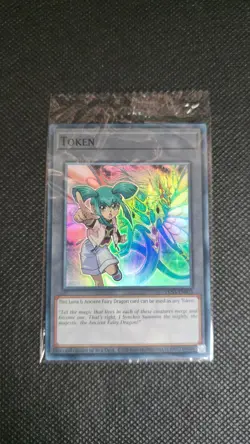 Token: Luna & Ancient Fairy Dragon TKN5-EN023 Alliance Insight Yu-Gi-Oh - Image 1