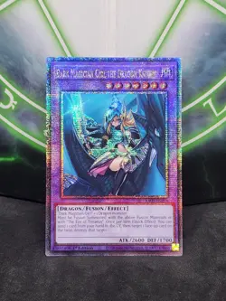Yugioh Dark Magician Girl the Dragon Knight RA03-EN258 Quarter Century NM - Image 1