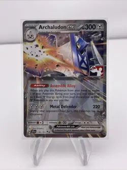 Archaludon Ex 130/191 NM Play Stamp Prize Pack Series 7 Pokemon TCG Card - Image 1