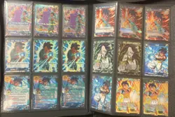 Dragon Ball Z Mix Cards Collection Binder Lot - Dragon Ball TCG 30+ Pages - Image 2