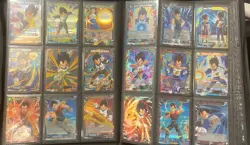 Dragon Ball Z Mix Cards Collection Binder Lot - Dragon Ball TCG 30+ Pages - Image 5