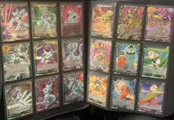 Dragon Ball Z Mix Cards Collection Binder Lot - Dragon Ball TCG 30+ Pages - Image 2
