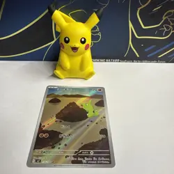 Pokemon Larvitar AR 114/108 SV3 Ruler of the Black Flame - Card Japanese - Image 1