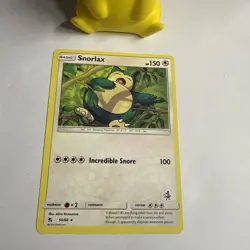 SNORLAX 50/68 POKEMON CARD (HIDDEN FATES SET) - Image 2