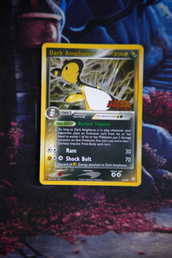 Dark Ampharos 2/109 EX Team Rocket Returns 2004 Pokemon Holo - Image 2