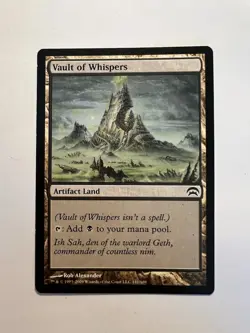 Vault of Whispers - MTG Planechase - NM - Image 1
