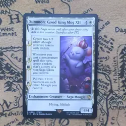 Summon: Good King Mog XII - Final Fantasy Commander - Rare - NM (see pics) MTG - Image 1