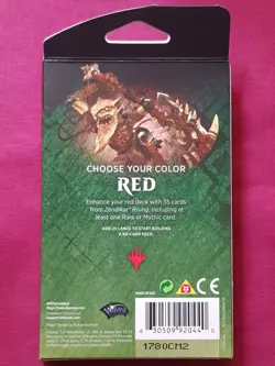 Magic The Gathering ZENDIKAR RISING RED THEME New Sealed Booster Pack MTG - Image 2