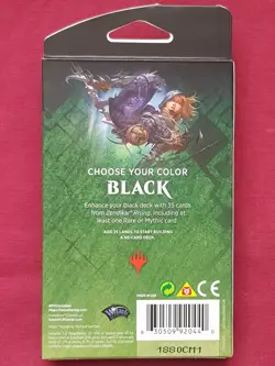 Magic The Gathering ZENDIKAR RISING New Sealed BLACK THEME BOOSTER Pack MTG - Image 2