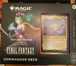 MTG Final Fantasy Revival Trance Commander Deck Factory Sealed - Image 1