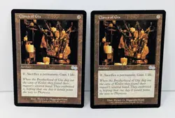 Claws Of Gix Lot Of 2 - Magic The Gathering MTG - Urza's Saga! - Image 2