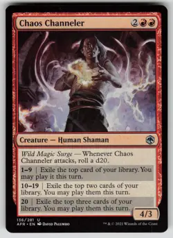 Chaos Channeler Normal U Adventures in the Forgotten Realms 136 NM - Image 1