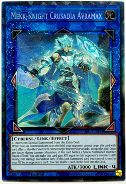 RA01-EN044 Mekk-Knight Crusadia Avramax - Prismatic Collector's NM 1s Ed YuGiOh - Image 1