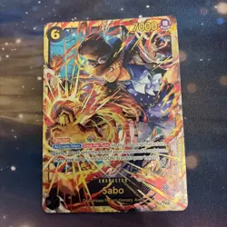 One Piece CCG: Sabo OP13-120 - Carrying On His Will - SEC - English - Image 2