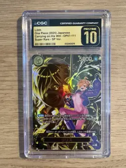 One Piece TCG Lilith OP07-111 Special Parallel SP Carrying on His Will Japanese! - Image 1