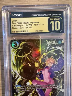 One Piece TCG Lilith OP07-111 Special Parallel SP Carrying on His Will Japanese! - Image 3