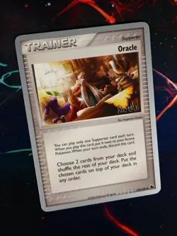 LP Pokemon (WC-2004) ORACLE Card SKYRIDGE 138/144 World Championships Trainer#6 - Image 1