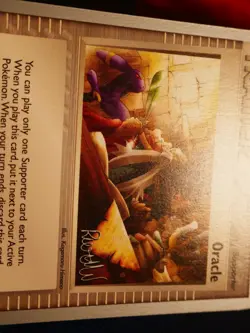 LP Pokemon (WC-2004) ORACLE Card SKYRIDGE 138/144 World Championships Trainer#6 - Image 3