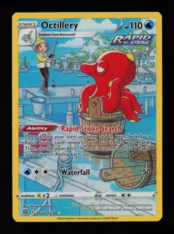 Octillery TG03/TG30 SWSH09: Brilliant Stars Trainer Gallery Pokemon Card - Image 1
