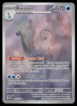 Pokemon Cards Aurorus 092/088 Perfect Order Holo Illustration Rare NM - Image 1