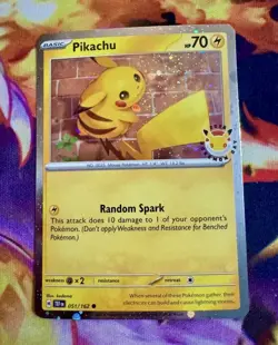 Pikachu (Pokemon Day 2026) 051/162 Miscellaneous Cards & Products Holo Rare - Image 1