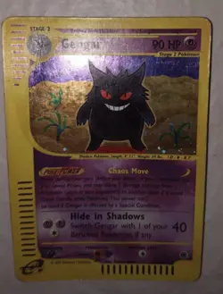 Pokemon Card- Gengar-Expedition-Holo-13/165-Rare-ENG PL - Image 3