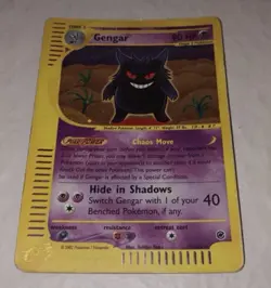 Pokemon Card- Gengar-Expedition-Holo-13/165-Rare-ENG PL - Image 4