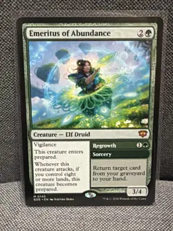 Emeritus of Abundance Secrets of Strixhaven Regular - Image 1
