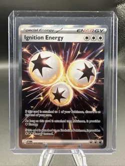 Ignition Energy Holo Ultra Rare ME02: Phantasmal Flames 124/094 NM Pokemon TCG - Image 1