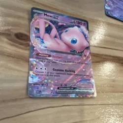 Pokemon Mew EX 151/165 Scarlet & Violet 151 Ultra Rare Full Art Holo 180 HP - Image 3