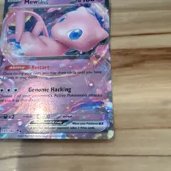 Pokemon Mew EX 151/165 Scarlet & Violet 151 Ultra Rare Full Art Holo 180 HP - Image 4