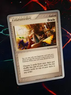 LP Pokemon (WC-2004) ORACLE Card SKYRIDGE 138/144 World Championships Trainer#7 - Image 1