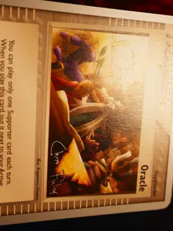 LP Pokemon (WC-2004) ORACLE Card SKYRIDGE 138/144 World Championships Trainer#7 - Image 2