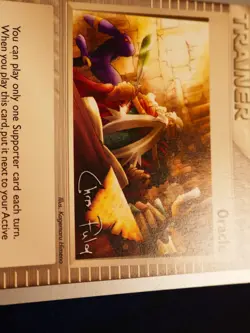 LP Pokemon (WC-2004) ORACLE Card SKYRIDGE 138/144 World Championships Trainer#7 - Image 4