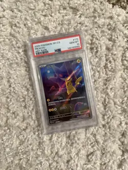 2025 Pokemon Pikachu AR 172/151 Collect 151 Gengar S. Chinese Limited PSA 10 - Image 1