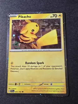Pokemon TCG Pikachu 051/162 COSMOS HOLO Collector Chest PROMO Holo NM - Image 1