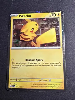 Pokemon TCG Pikachu 051/162 COSMOS HOLO Collector Chest PROMO Holo NM - Image 2