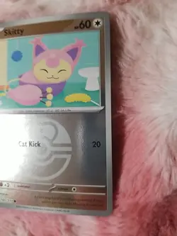 Skitty (Love Ball) 165/217 Holo Common Ascended Heroes Pokemon Reverse Holo - Image 3