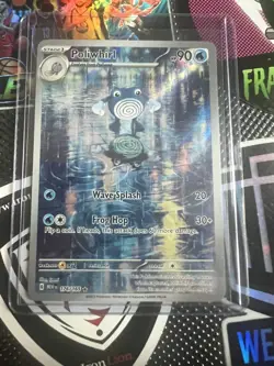 Pokemon TCG Poliwhirl 176/165 Scarlet&Violet 151 Illustration Rare NM - Image 1