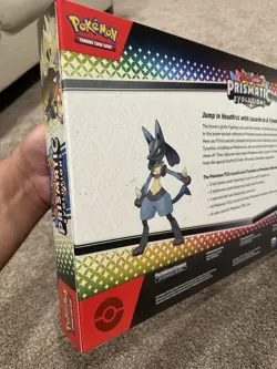 Lucario And Tyranitar Ex Pokemon TCG: Prismatic EX Premium Collection Box Set - Image 3