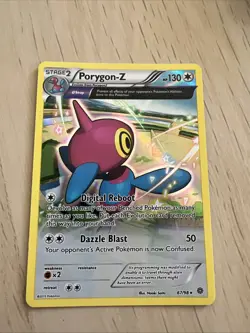 Pokemon TCG Porygon-Z Ancient Origins 67/98 Holo Rare New From Packet - Image 1