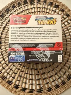 Pokemon Scarlet & Violet—Surging Sparks Booster Box English Pikachu - Image 2