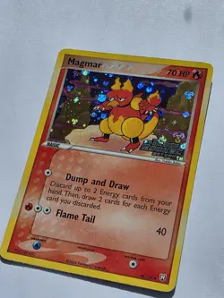 Magmar 44/109 EX Team Rocket Returns 2004 Stamped Reverse Holo Pokemon TCG NM - Image 3