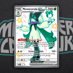 Pokemon TCG - Meowscarada Ex - S&V Black Star Promo - SVP078 - Holo - MINT - Image 1
