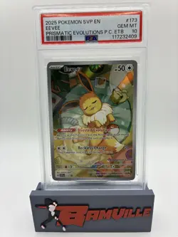 2025 Pokemon Eevee 173 Sv: Scarlet & Violet Promo Cards Holo psa 10 - Image 1