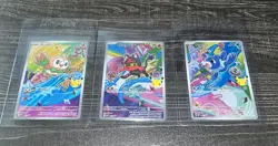 GEN 7 Pokemon TCG First Partner Illustration Collection Series 1 Set NM/Mint - Image 3