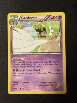 Gardevoir - 57/99 - Holo Rare, English Pokemon Next Destinies LP - Image 1